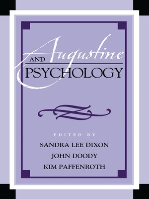 cover image of Augustine and Psychology